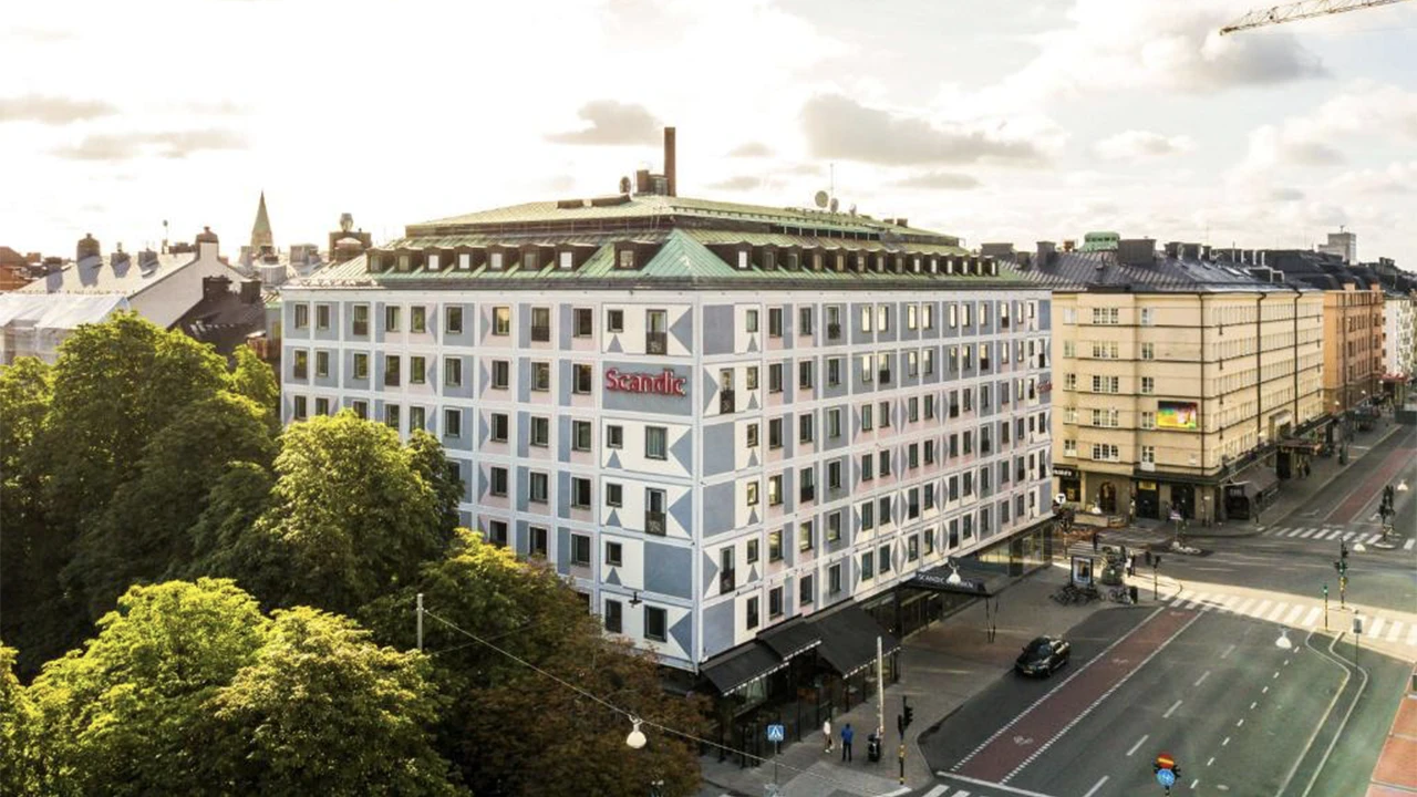 Vi bor på Hotell Scandic Malmen när vi besöker Stockholm och Musikalen Änglagård