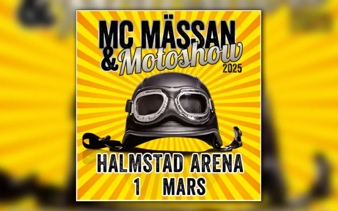 MC-mässan Halmstad Arena den 1 mars 2025